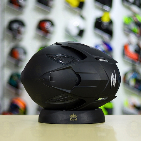 Full Bộ Mũ Zeus 613b + Mái Che + Hàm Đen Nhám FREESHIP