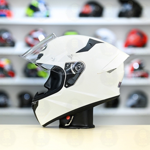 Mũ Fullface KYT TT Course Trắng Bóng FREESHIP