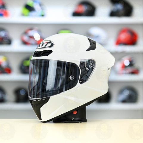 Mũ Fullface KYT TT Course Trắng Bóng FREESHIP