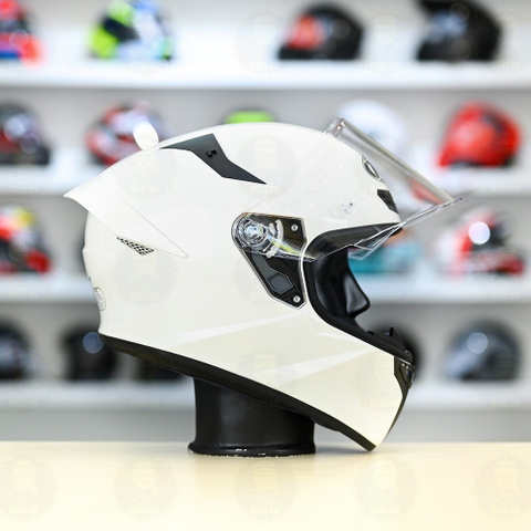 Mũ Fullface KYT TT Course Trắng Bóng FREESHIP