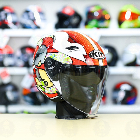 Nón 3/4 2 kính KLT VENOM CORSI Cam FREESHIP