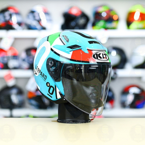 Nón 3/4 2 kính KLT VENOM LEOPARD FREESHIP