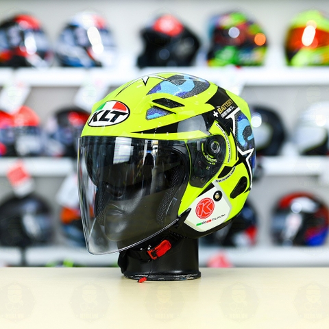 Nón 3/4 2 kính KLT VENOM No.41 LANNONE FREESHIP