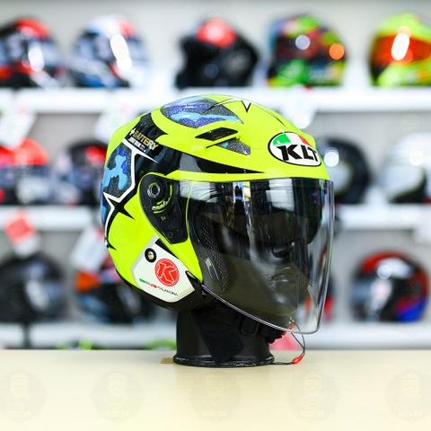 Nón 3/4 2 kính KLT VENOM No.41 LANNONE FREESHIP