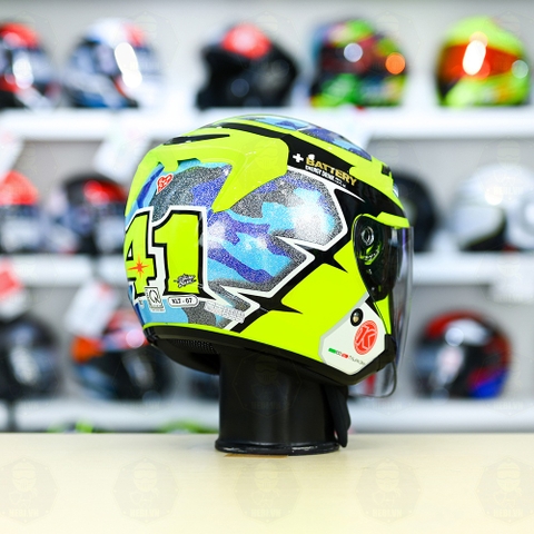 Nón 3/4 2 kính KLT VENOM No.41 LANNONE FREESHIP