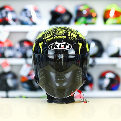 Nón 3/4 2 kính KLT VENOM THITIPONG FREESHIP