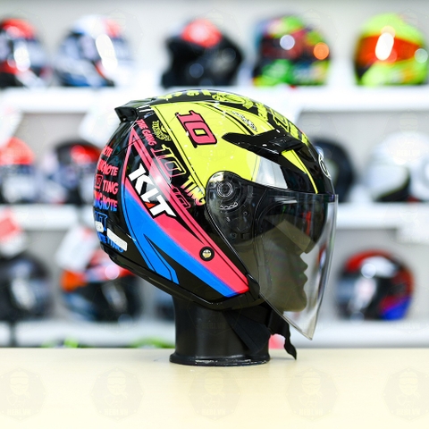 Nón 3/4 2 kính KLT VENOM THITIPONG FREESHIP