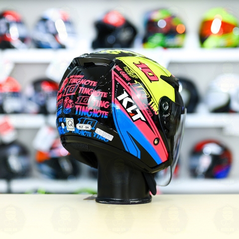 Nón 3/4 2 kính KLT VENOM THITIPONG FREESHIP