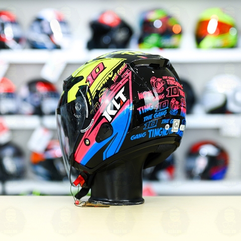 Nón 3/4 2 kính KLT VENOM THITIPONG FREESHIP