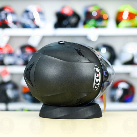 Nón 3/4 2 kính KLT VENOM Xám Nhám FREESHIP