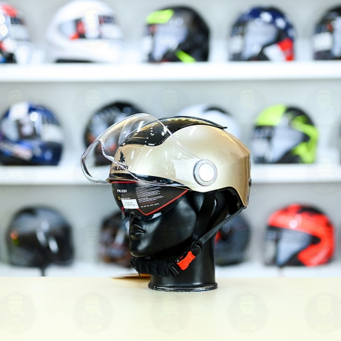 Nón 1/2 Falcon BEE Vàng Kim FREESHIP