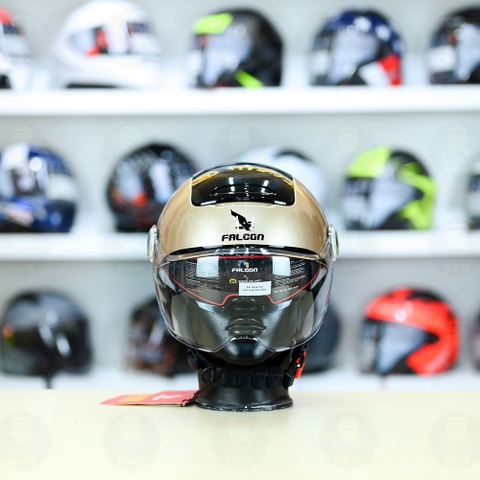 Nón 1/2 Falcon BEE Vàng Kim FREESHIP