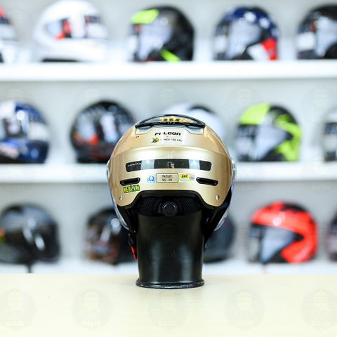 Nón 1/2 Falcon BEE Vàng Kim FREESHIP