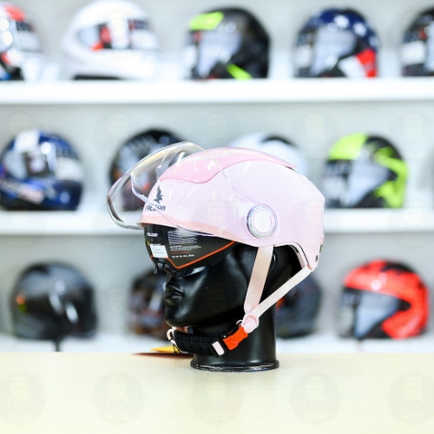 Nón 1/2 Falcon BEE Hồng Phấn FREESHIP