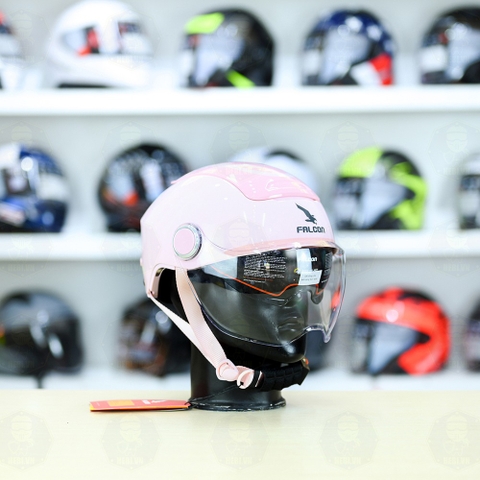 Nón 1/2 Falcon BEE Hồng Phấn FREESHIP