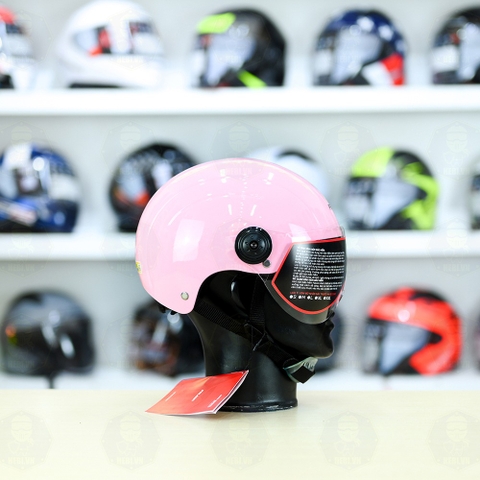 Nón 1/2 Falcon F09 Hồng Bóng FREESHIP