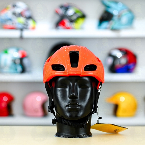 Nón POC Evo Freesize FREESHIP -  Cam Đỏ Bóng