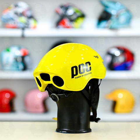 Nón POC Evo Freesize FREESHIP - Xanh Neon Bóng