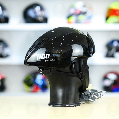 Poc Falcon Đen Bóng Freesize FREESHIP