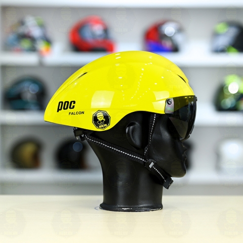Nón POC Falcon FREESHIP - Vàng Bóng