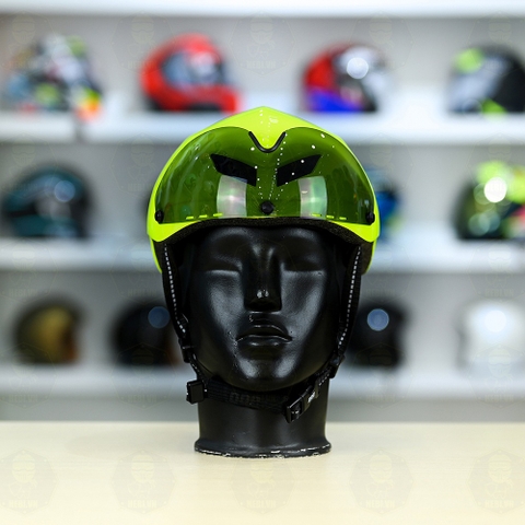 Nón POC Falcon FREESHIP - Xanh Neon Bóng