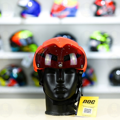 Nón POC P01 FREESHIP - Cam Đỏ