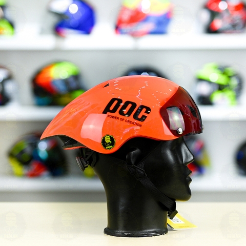 Nón POC P01 FREESHIP - Cam Đỏ