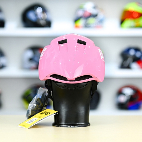 Nón POC P01 FREESHIP - Hồng POC Trắng Bóng