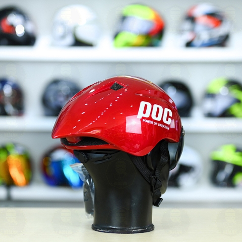 Nón POC P01 FREESHIP - Đỏ Đô