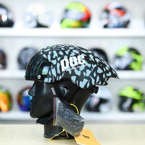 Nón POC P01 FREESHIP - Camo Trắng Đen