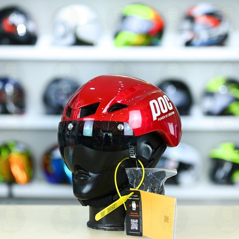 Nón POC P01 FREESHIP - Đỏ Đô