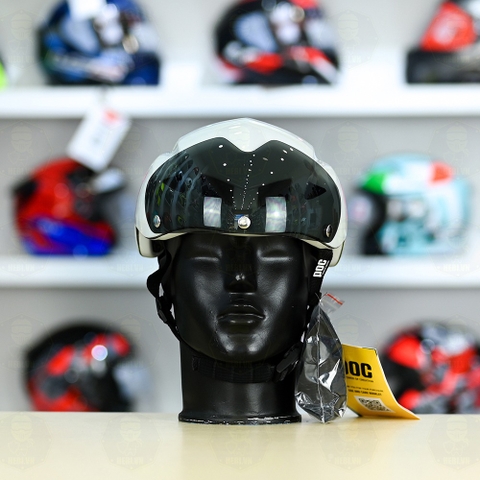 Nón POC P01 FREESHIP - Trắng POC Hồng Bóng