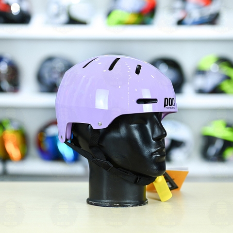 Nón Bảo Hiểm POC P05 Freesize FREESHIP - Tím Nhạt