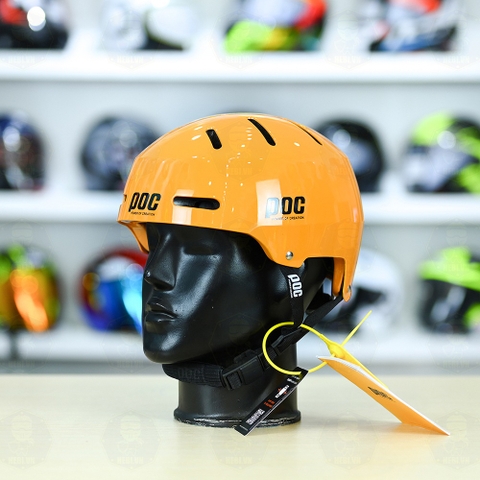 Nón Bảo Hiểm POC P05 Freesize FREESHIP -  Cam Nhạt