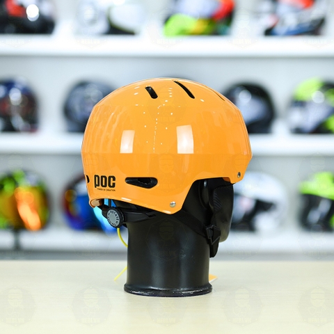 Nón Bảo Hiểm POC P05 Freesize FREESHIP -  Cam Nhạt