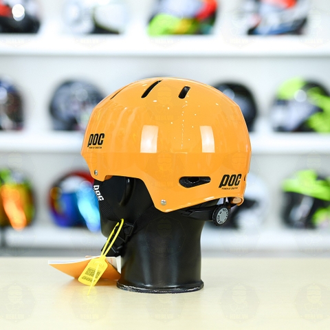 Nón Bảo Hiểm POC P05 Freesize FREESHIP -  Cam Nhạt