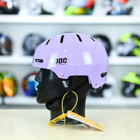 Nón Bảo Hiểm POC P05 Freesize FREESHIP - Tím Nhạt