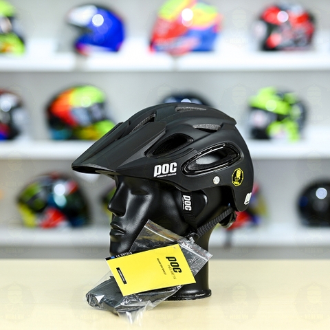 Nón Thể Thao POC P07 Đen Nhám Freesize FREESHIP