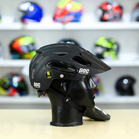 Nón Thể Thao POC P07 Đen Nhám Freesize FREESHIP