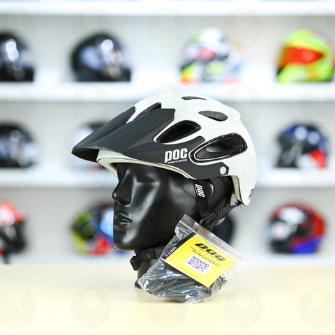 Nón Thể Thao POC P07 Trắng Nhám Freesize FREESHIP