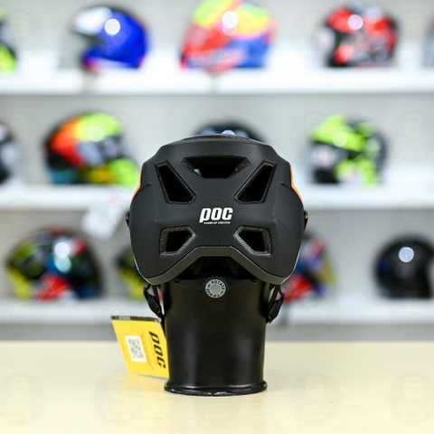 Nón POC P18 2022 FREESHIP - Đen Cam Nhám