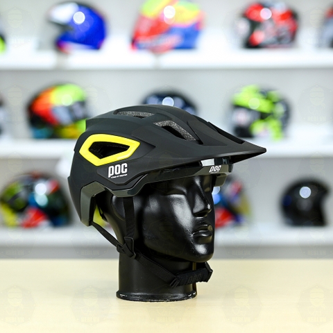 Nón POC P18 2022 FREESHIP - Đen Vàng Nhám