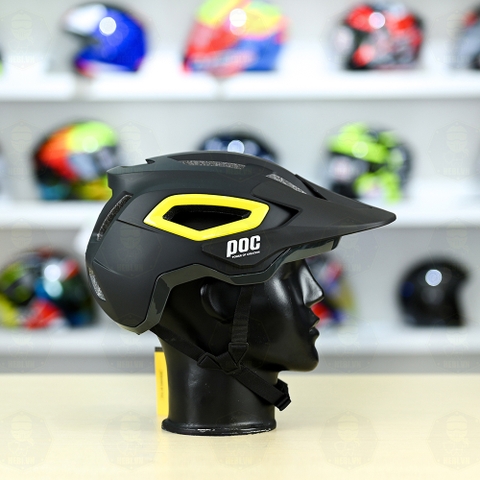 Nón POC P18 2022 FREESHIP - Đen Vàng Nhám