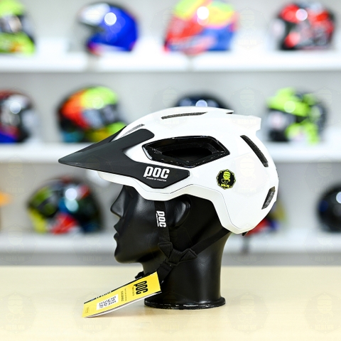 Nón POC P18 2022 FREESHIP - Trắng Bóng