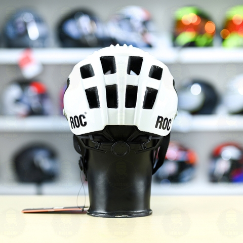 Nón ROC R15 FREESHIP - Trắng Bóng