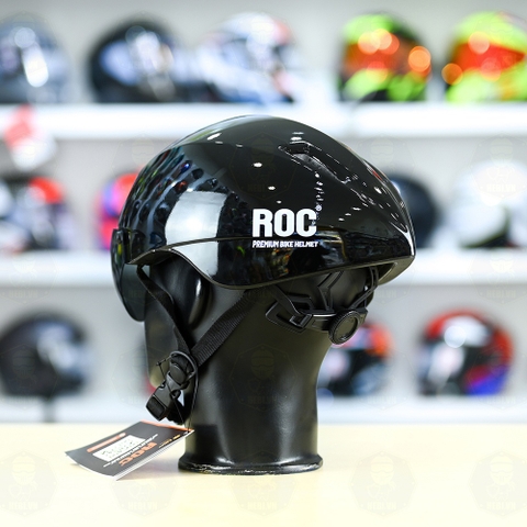 Nón ROC R18 FREESHIP - Đen Bóng