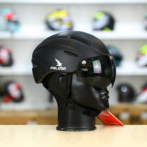 Nón Thể Thao POC Falcon City Đen Nhám FREESHIP