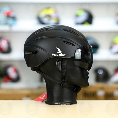 Nón Thể Thao POC Falcon City Đen Nhám FREESHIP