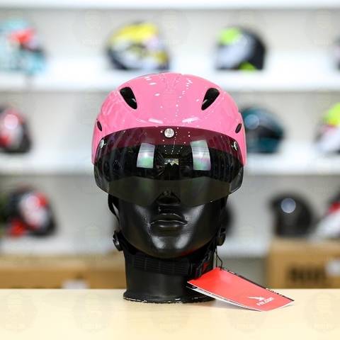 Nón Thể Thao POC Falcon City Hồng Bóng  FREESHIP