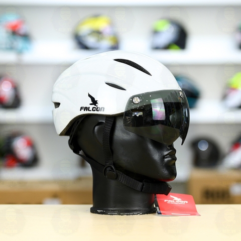 Nón Thể Thao POC Falcon City Trắng Bóng  FREESHIP